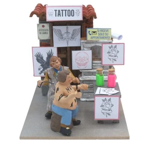 Tatuatore in movimento 10 cm