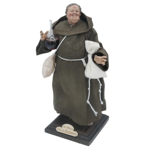 O' Munaciello vestito in stoffa 25 cm