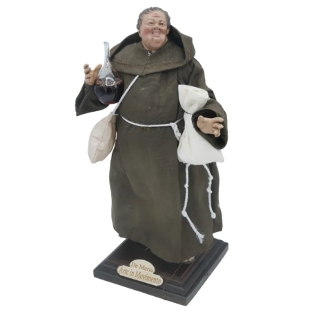 O' Munaciello vestito in stoffa 25 cm