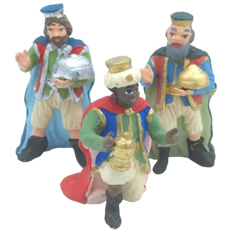 Re Magi in terracotta 7 cm