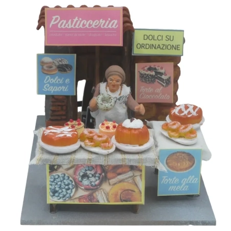 Pasticciera in movimento 7 cm