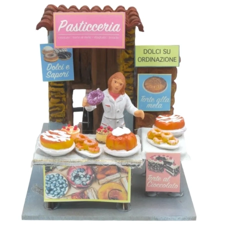 Pasticciera in movimento 10 cm