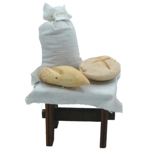 Banchetto panettiere per pastori da 7 cm