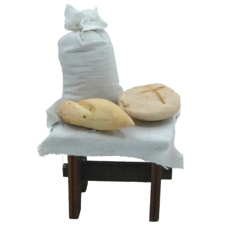 Banchetto panettiere per pastori da 7 cm