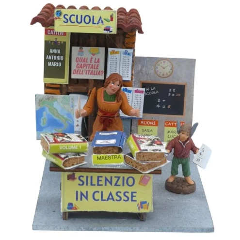 Scuola maestra in movimento 10 cm
