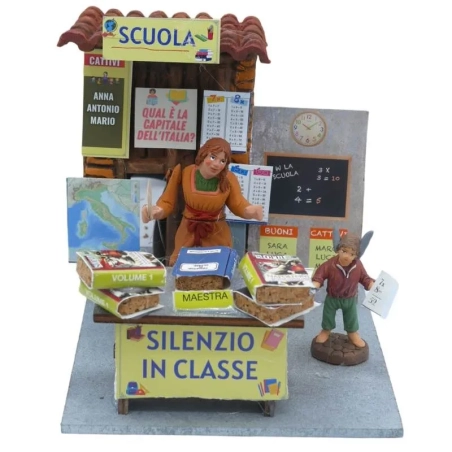 Scuola maestra in movimento 10 cm