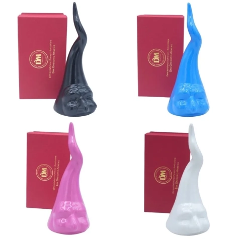 Pulcicorno in ceramica da tavolo 20 cm in scatola regalo - VARI COLORI