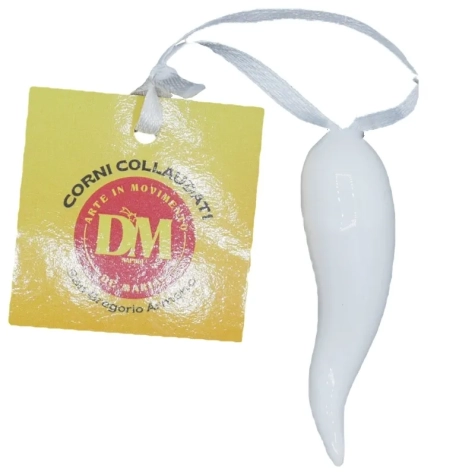 Corni in ceramica 6 cm - VARI COLORI 2