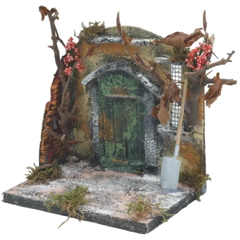 Tempio presepe per pastori da 7 a 10 cm