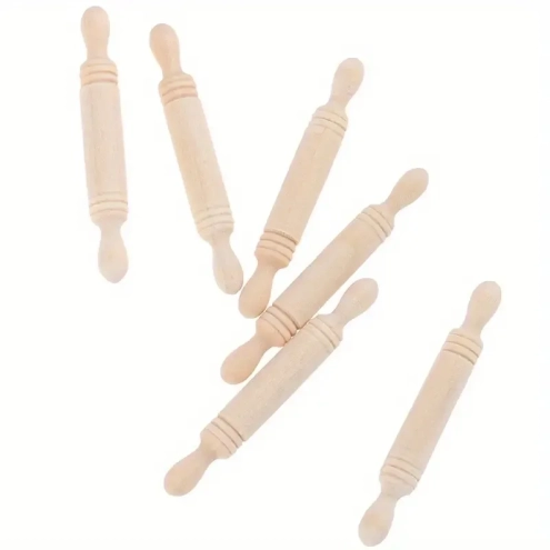Mattarello in legno per pastori da 7 a 12 cm