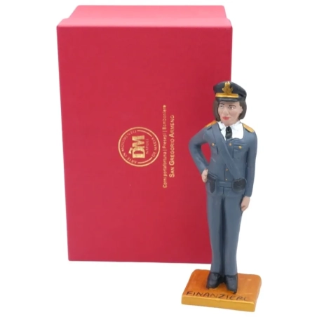 Statuetta Finanziere in terracotta 15-17 cm