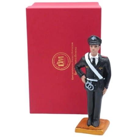 Statuetta Carabiniere in terracotta 15-17 cm