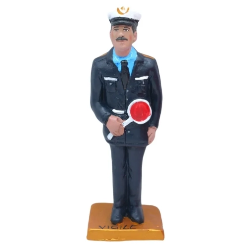Statuetta Vigile in terracotta 15-17 cm