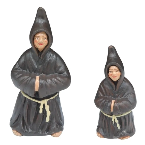 Statuina O' Munaciello in terracotta 7 e 10  cm