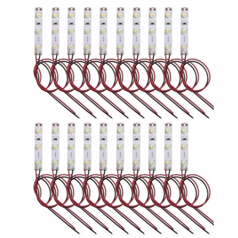Striscia Led colore bianco caldo Autoadesiva 12V 2