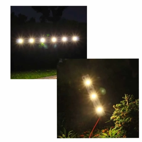 Striscia Led colore bianco caldo Autoadesiva 12V