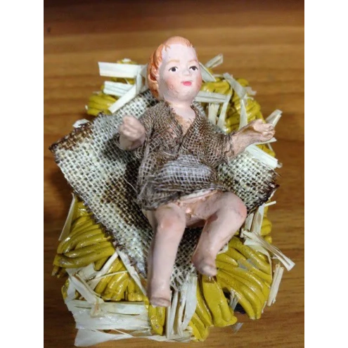 gesu bambino in terracotta presepe san gregorio armeno