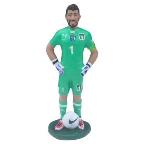 Statuetta Donnarumma in terracotta 17 cm