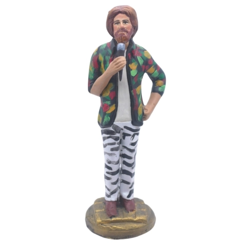 Statuetta Jovanotti in terracotta 17 cm