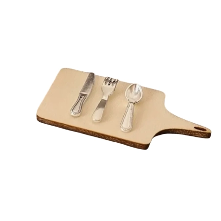Tagliere con posate per pastori da 7 a 12 cm
