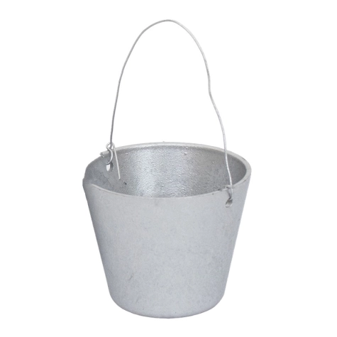 Secchio in metallo per pastori da 7 a 12 cm 2