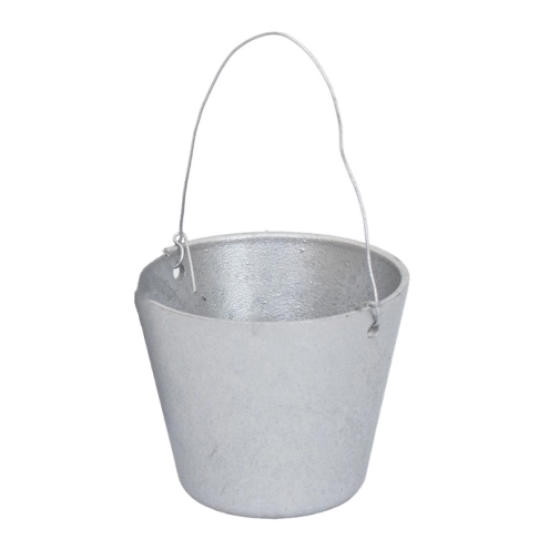 Secchio in metallo per presepe | Minuterie accessori presepe