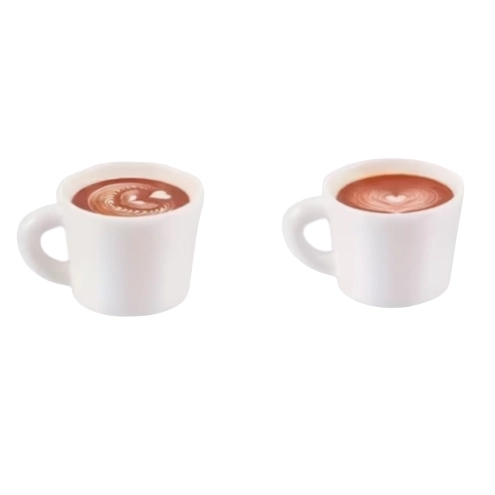 Set da 2 Tazze con cappuccino per pastori da 7 a 12 cm