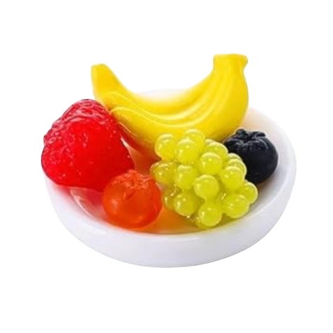 Piatto con frutta mista per pastori da 7 a 12 cm
