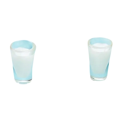 Set da 2 Bicchieri di latte per pastori da 7 a 12 cm