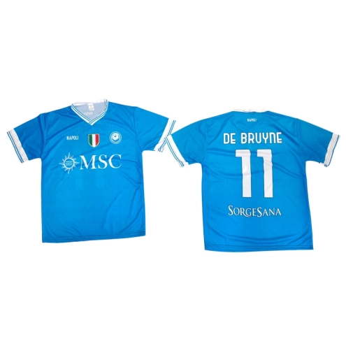 Maglia De Bruyne Napoli TAGLIA BAMBINO E ADULTO