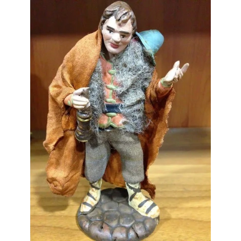 zampognaro in terracotta presepe san gregorio armeno