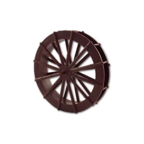 ruota per mulino ad acqua in plastica dipinta a mano 15 cm