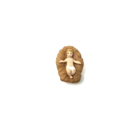 Gesù bambino in terracotta 2 cm