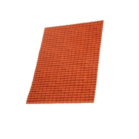 Foglio tegola in plastica dipinto a mano 50x70
