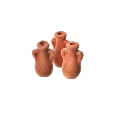 Set da 3 Anfore in terracotta 3.5 cm