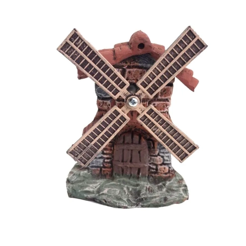 Mulino a vento in terracotta 13 cm