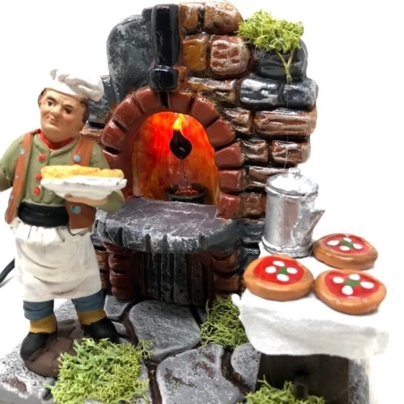 Forno pizza con pastore da 10 cm
