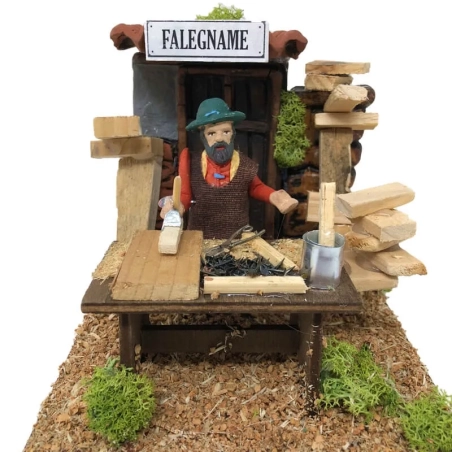 Falegname in movimento 7 cm