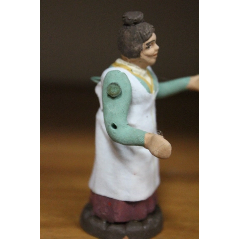 Pastore donna per creare movimento| statuina presepe, pastori per creare movimento 2