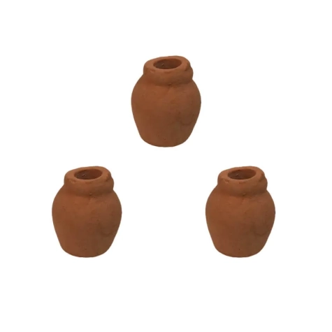 Set da 3 Anfore acqua in terracotta 2.5 cm