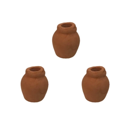 Set da 3 Anfore acqua in terracotta 2.5 cm