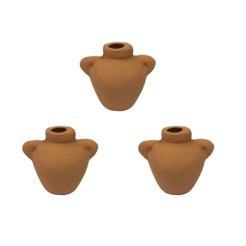 Set da 3 Anfore in terracotta 3.5 cm