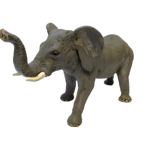 Elefante in terracotta per pastori da 12 cm