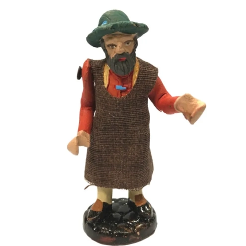 Uomo 8 cm con braccio  e busto in movimento
