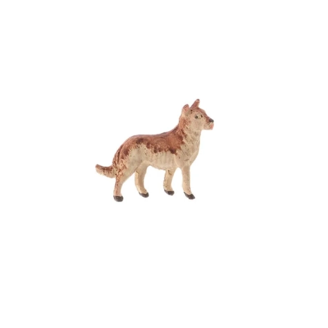 Cane lupo in terracotta 4 cm