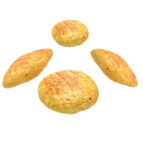 4 pezzi di pane in terracotta per pastori da 10 a 15 cm