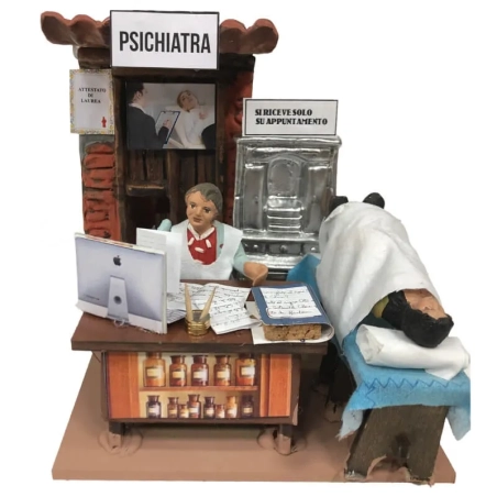 Psichiatra in movimento 10 cm