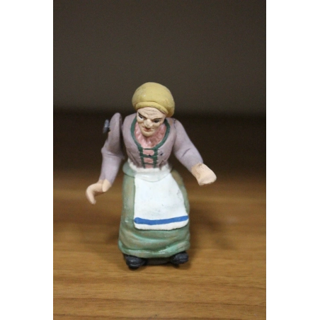Statuina in terracotta per creare movimento | pastori per creare movimento, figure presepe, 