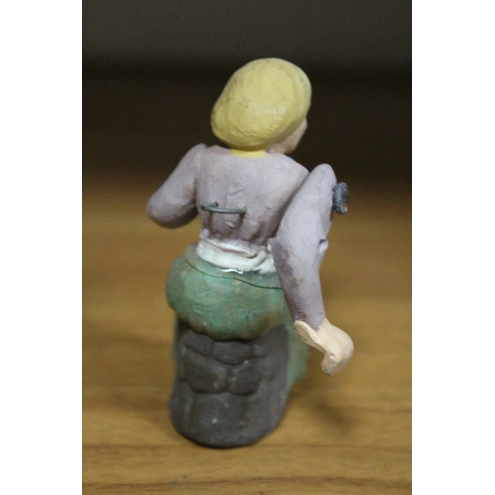 Statuina in terracotta per creare movimento | pastori per creare movimento, figure presepe, 