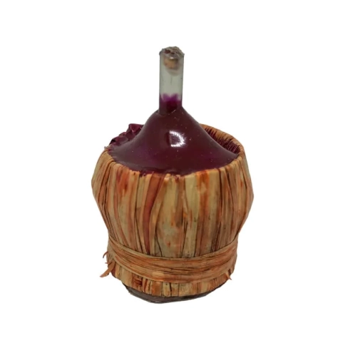 Damigiana con vino per pastori da 15 cm
